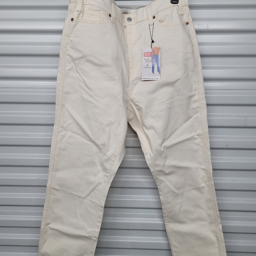 Signature by Levi's Strauss Heritage High Rise Straight Jeans